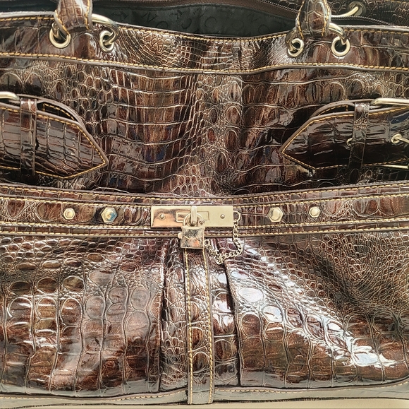 CNKW Dark Brown Tote Purse - Picture 3 of 8